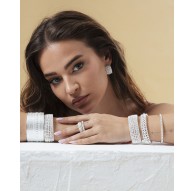 Brazalete de acero bolita Laura Escanes para Viceroy Ref. 14319P01000