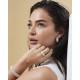 Pendientes de aros de acero Viceroy Laura Escanes Ref. 14318E01000