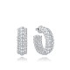 Pendientes de aros de acero Viceroy Laura Escanes Ref. 14318E01000