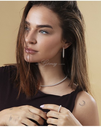 Collar de acero bolitas Laura Escanes Viceroy Ref. 14319C01000