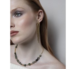 Collar de acero chapado y jaspe Viceroy Ref. 15156C09016