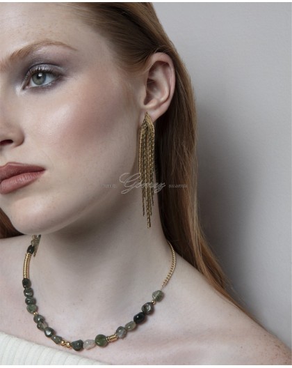 Collar de acero chapado y jaspe Viceroy Ref. 15156C09016