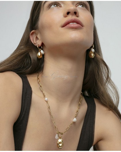 Collar de acero chapado Viceroy con perlas Ref. 14284C01012