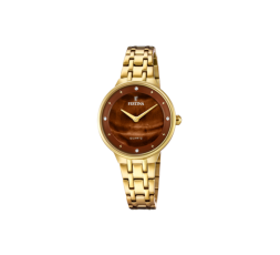 Reloj dorado de señora Festina Ref. F20601/C