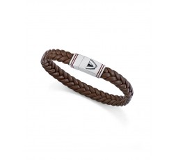 Pulsera Viceroy de cuero trenzado Ref. 14330P01011