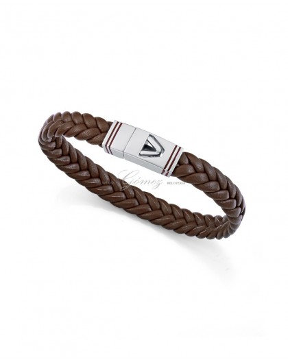 Pulsera Viceroy de cuero trenzado Ref. 14330P01011