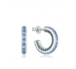 Pendientes de aros de plata Viceroy Ref. 9127E000-39