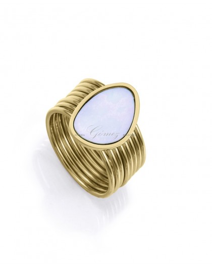 Anillo de acero Viceroy madre perlas Ref. 14321A01212