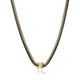 Collar de acero bicolor Viceroy con circ Ref. 75412C01010