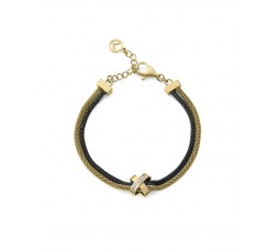 Pulsera de acero bicolor Viceroy circonitas Ref. 75412P01010