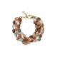 Pulsera de acero Viceroy con piedras naturales Ref. 75410P01011