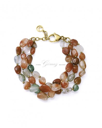 Pulsera de acero Viceroy con piedras naturales Ref. 75410P01011