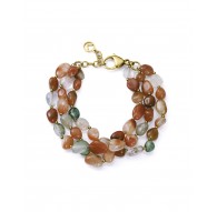 Pulsera de acero Viceroy con piedras naturales Ref. 75410P01011