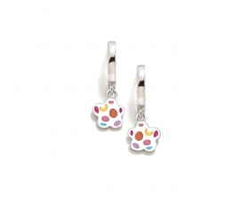 Pendientes de aros de plata Agatha Ruiz de la Prada Ref. 030DIV