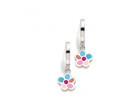 Pendientes de aros de plata Agatha Ruiz de la Prada Ref. 036DIV