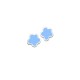 Pendientes de plata nube Agatha Ruiz de la Prada Ref. 045SPA