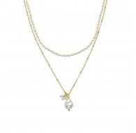 Collar doble de perlas Luxenter Ref. SGNX30111400