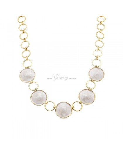 Collar Huldio blanco Luxenter Ref. SGNW34460000