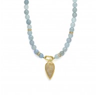 Collar de plata Zady jade Luxenter Ref. NXA656Y16100