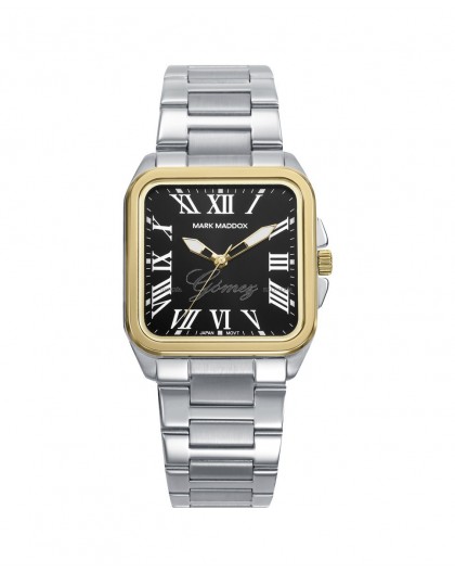 Reloj de señora cuadrado Mark Maddox de acero Ref. MM0143-52