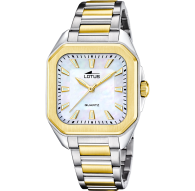 Reloj Lotus cuadrado bicolor Ref. 18969/2