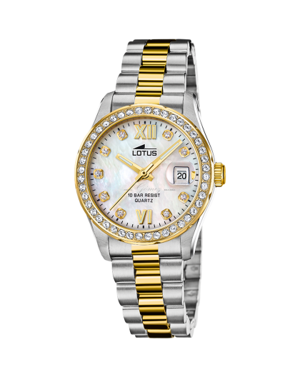 Reloj de señora Lotus bicolor Ref. 18978/1