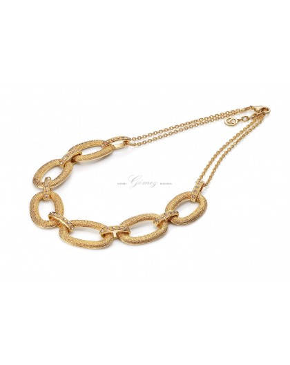 Collar anillas chapadas Viceroy Fashion Ref. 3089C01012