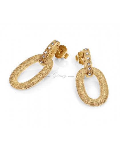 Pendientes chapados Viceroy Fashion Ref. 3089E01012