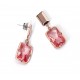 Pendientes cristal rosa Viceroy Fashion Ref. 3134E19019