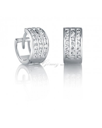 Pendientes de aros con piedras Viceroy Jewels Ref. 21011E000-30