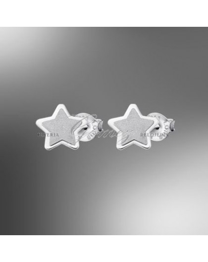 Pendientes de plata estrella Lotus Silver Ref. LP1741-4/1