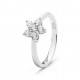 Anillo de plata con circonitas Luxenter Ref. T22020016