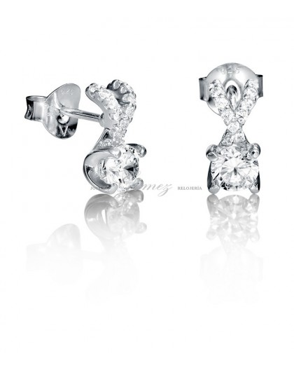 Pendientes de plata con circonitas Viceroy Jewels Ref. 7052E000-30