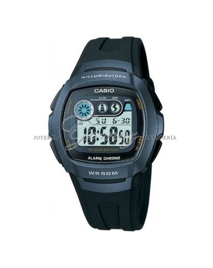 Reloj Casio Digital Refe. W-210-1BVES
