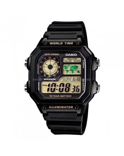Reloj Casio Digital Ref. AE-1200WH-1BVEF
