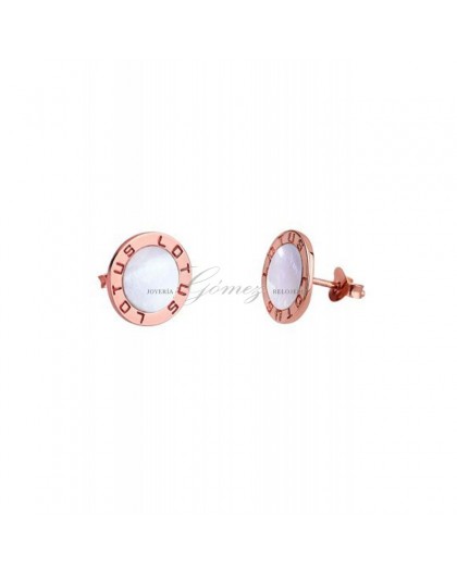Pendientes de plata circulo Lotus Silver Ref. LP1299-4/3