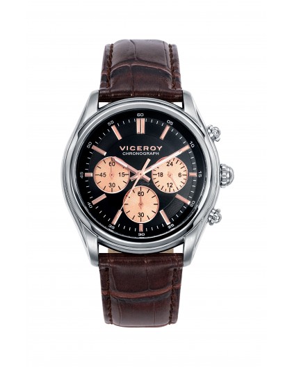 Reloj de piel con Cronometro Viceroy Ref. 432287-57