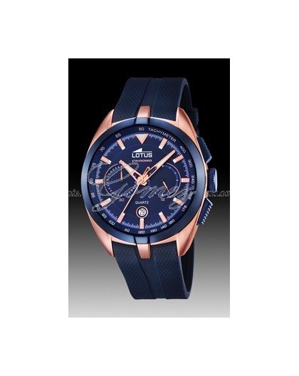 Reloj azul anuncio Lotus Ref. 18190/2