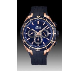 Reloj azul anuncio Lotus Ref. 18193/1