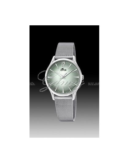 Reloj de señora Lotus con malla milanesa estilo retro Ref. 18408/4