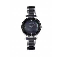 Reloj Viceroy de ceramica negra Ref. 47686-57