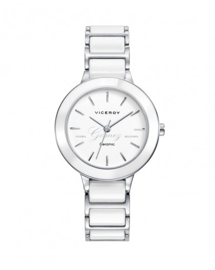 Reloj Viceroy de ceramica blanca Ref. 471184-07
