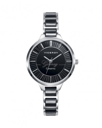 Reloj Viceroy de ceramica negra Ref. 471188-57