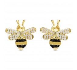 Pendientes Luxenter abeja de circonitas Ref. EH288Y0000