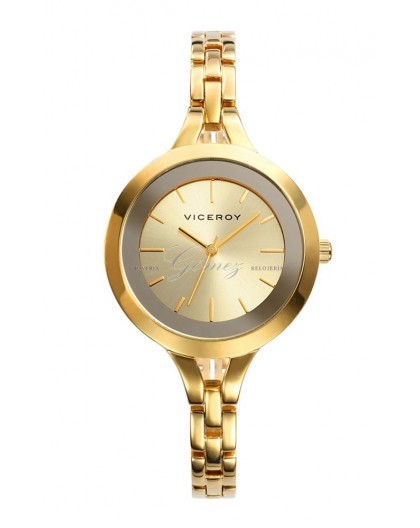 Reloj dorado Viceroy Ref. 40772-97