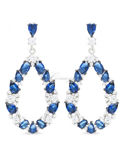Pendientes de plata Luxenter Ref. EQ1810200