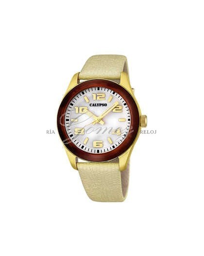 Reloj Calypso dorado Ref. K5653/2