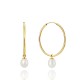 Pendientes de aros con perlas Viceroy Ref. 1603E000-66