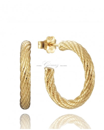 Pendientes de aros de plata Viceroy Ref. 1314E100-06