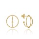 Pendientes de plata chapada Viceroy Ref. 5047E100-06